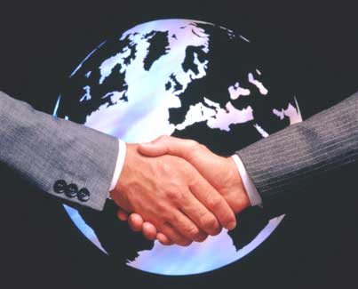 Photo of business people handshake